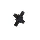 X-коннектор для однофазного накладного трека SWG KXZ-BL-X 002032