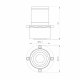 Насадка кадрирующая Arlight LGD-CROPLENS-R85 (BK) 046746