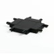 Четырехсторонний соединитель для шинопровода Elektrostandard Flat magnetic 4690389198854 a063738