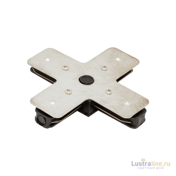X-коннектор для однофазного трека DesignLed CN2-BL-X 003727
