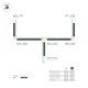 Заглушка Arlight LGD-4TR white 024729
