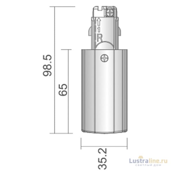 Соединитель правый Deko-Light D Line 710013