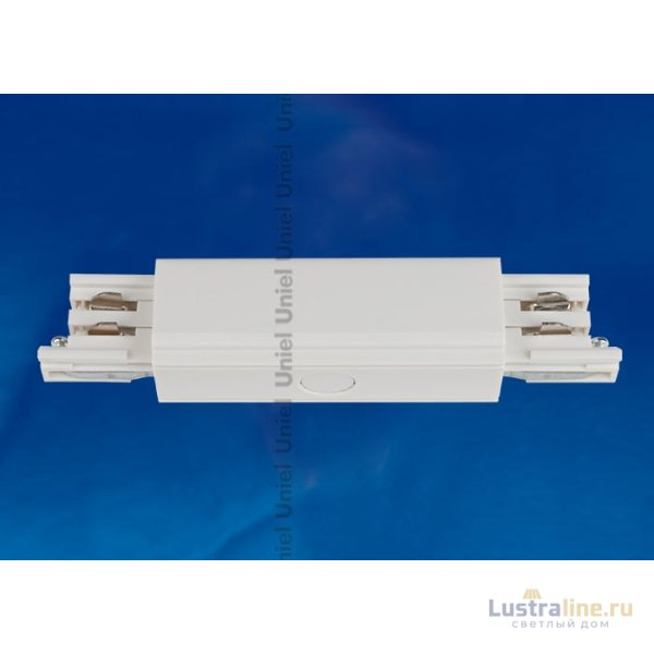 Трехфазный прямой соединитель Uniel UBX-A12 WHITE 1 POLYBAG 09744