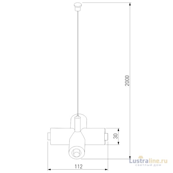 Набор подвеса Х-образный с питанием Elektrostandard Module System 4690389204654 85190/00 a066187