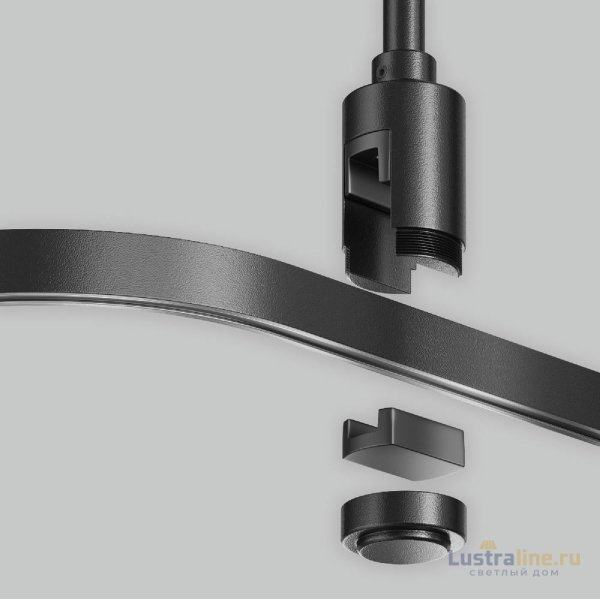 Радиусный коннектор для шинопровода Maytoni Flarity TRX154-RC80-B