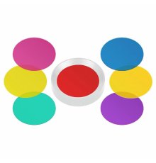 Набор светофильтров Arlight LGD-COLORFUL-SET27-R85 (WH) 047010