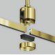 Крепление потолочное с прямым коннектором питания Maytoni Flarity TRA159C-IPC1-BS