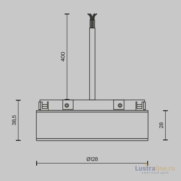 Блок питания встраиваемый Maytoni Basity DC48В 4.1A IP54 TRA172DR- 200W-DS-B