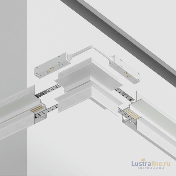 Угловой коннектор Maytoni Technical Magnetic track TRA004OCL-22W Угловой коннектор Maytoni Technical Magnetic track TRA004OCL-22W