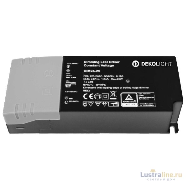 Блок питания Deko-Light 25Вт 220-240В IP20 862221