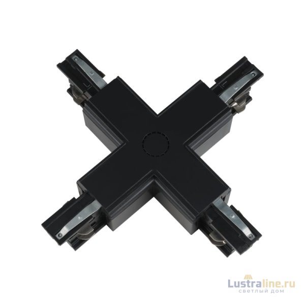 Коннектор Uniel UBX-A41 BLACK 1 POLYBAG