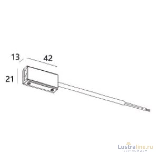 Коннектор питания с проводом Italline Fantom IT010-4011 black