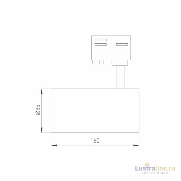 Трековый трехфазный светильник Arlight LGD-CALIPSO-4TR-R85-10W Day4000-MIX 046741 Трековый трехфазный светильник Arlight LGD-CALIPSO-4TR-R85-10W Day4000-MIX 046741