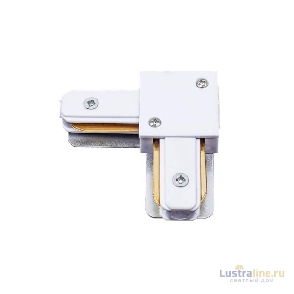 Соединитель для шинопроводов L-образный Volpe UBX-Q122 G21 WHITE 1 POLYBAG UL-00006057