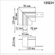 Соединитель для шинопровода Novotech Flum 135231