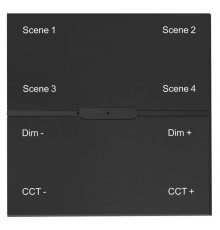 Смарт выключатель проводной iLedex Vision INN SP 48V-4-BK