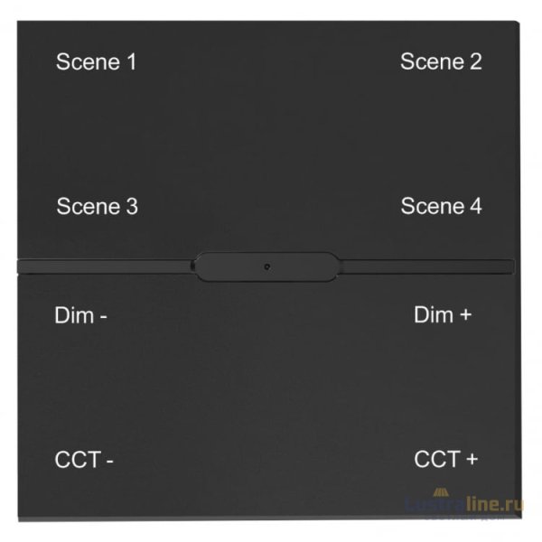 Смарт выключатель проводной iLedex Vision INN SP 48V-4-BK