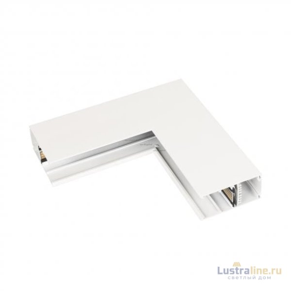 Коннектор L-образный Arlight MAG-TRACK WHITE 027009 Коннектор L-образный Arlight MAG-TRACK WHITE 027009