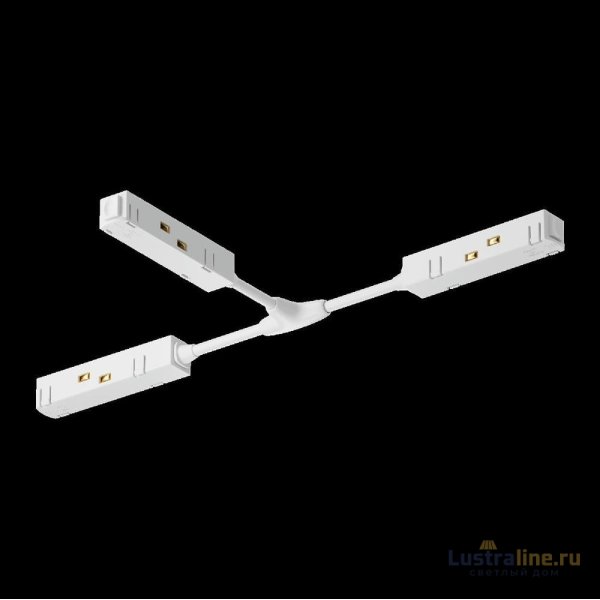 T-образный коннектор питания для магнитного шинопровода Maytoni Technical Magnetic track system Gravity TRA004CWT-22W