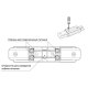 Коннектор Denkirs DK Track White TR1008-WH