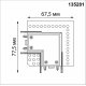 Соединитель L-образный Novotech Shino Smal 135281