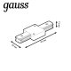 Коннектор прямой Gauss TR105
