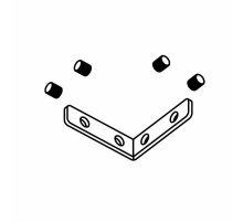 Коннектор угловой Favourite Logica 1014-CU-001