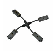 Коннектор питания Х-образный Aployt Magnetic track 220 APL.0280.00.05