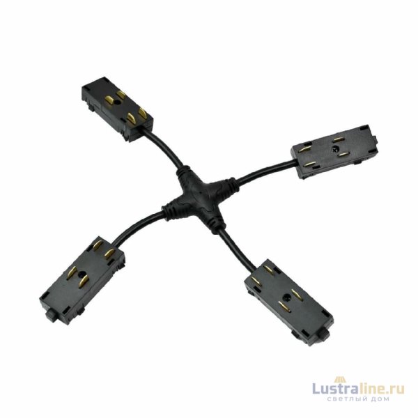 Коннектор питания Х-образный Aployt Magnetic track 220 APL.0280.00.05