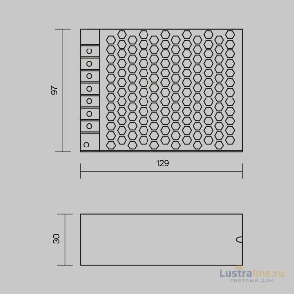 Блок питания Maytoni Power Supply Magnetic PSL006-150W-48V-IP20 Блок питания Maytoni Power Supply Magnetic PSL006-150W-48V-IP20
