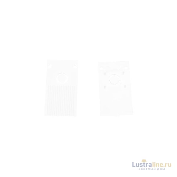 Заглушка для магнитного шинопровода (2 шт) Crystal Lux Space CLT 0.203 06 WH
