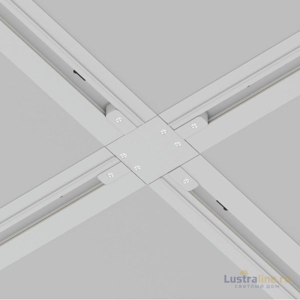 Коннектор X-образный Maytoni Accessories for tracks TRA002CX-11W Коннектор X-образный Maytoni Accessories for tracks TRA002CX-11W