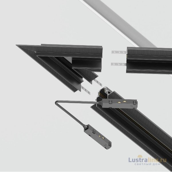 Угол-соединитель для трека Maytoni Technical Accessories for tracks Gravity TRA010CLS-42B