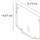 Внешняя заглушка для магнитного шинопровода Arte Lamp Linea-Accessories A483206E