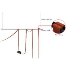 Опорная штанга для подвесного монтажа ST Luce Band ST412.409.02