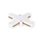 Коннектор Х-образный однофазный Ambrella Light Track System GL7082
