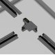 Коннектор T-образный Maytoni Accessories for tracks TRA002CT-11B