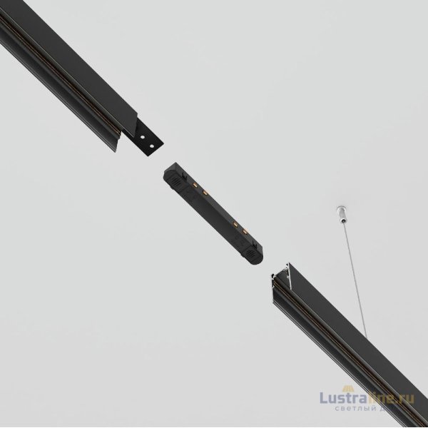 Прямой коннектор питания Maytoni Technical Accessories for Exility TRA034PC-42B Прямой коннектор питания Maytoni Technical Accessories for Exility TRA034PC-42B