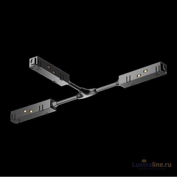 T-образный коннектор питания для магнитного шинопровода Maytoni Technical Magnetic track system Gravity TRA004CWT-22B