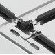 T-образный коннектор питания для магнитного шинопровода Maytoni Technical Magnetic track system Gravity TRA004CWT-22B