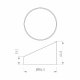 Бленда Arlight LGD-HOOD-R85 (BK) 046770
