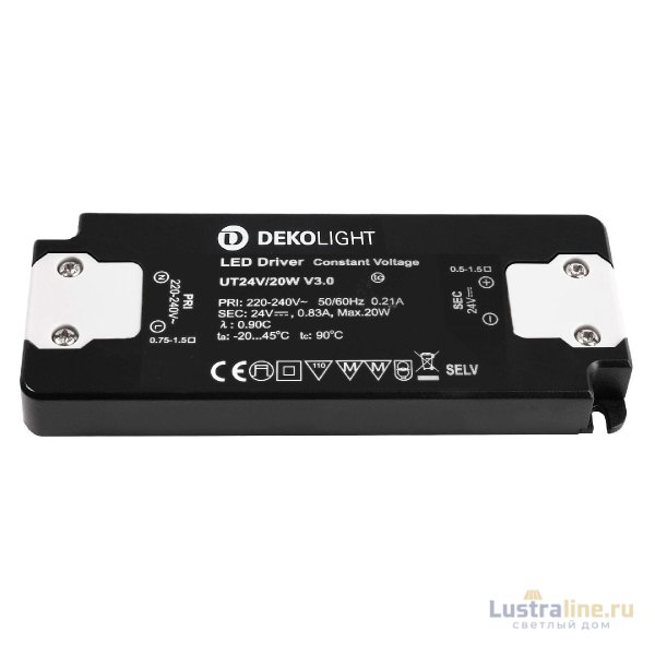 Блок питания Deko-Light 20Вт 220-240В IP20 862234