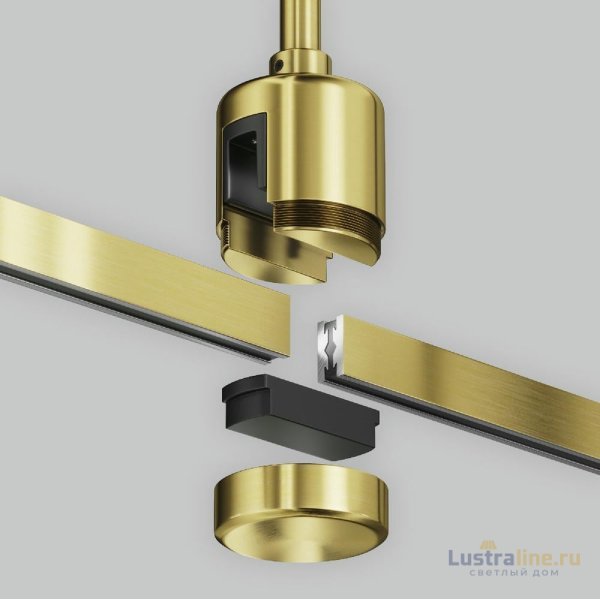 Крепление потолочное Short прямым коннектором питания Maytoni Flarity TRA156C-IPC1-BS