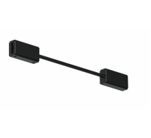Коннектор гибкий угловой Italline Fantom IT010-4012 black