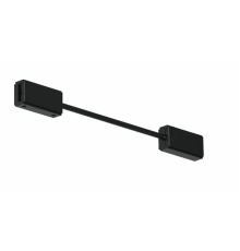 Коннектор гибкий угловой Italline Fantom IT010-4012 black