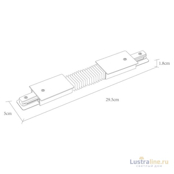 Коннектор гибкий Arte Lamp Track Accessories A150133