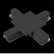 Коннектор X-образный Maytoni Accessories for tracks TRA002CX-11B