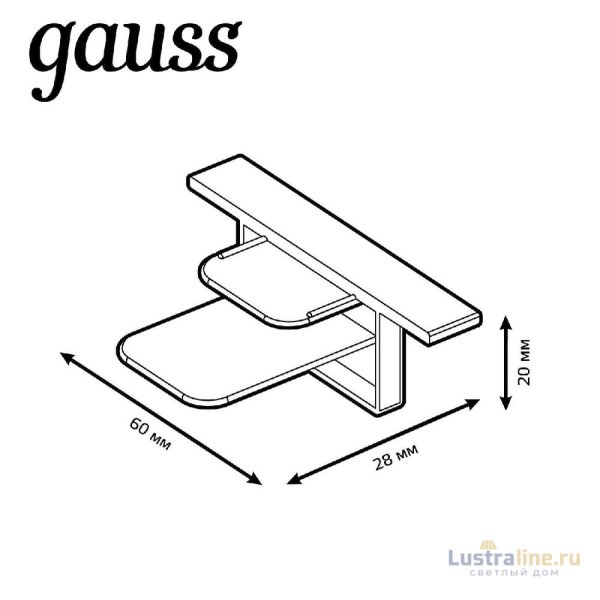 Заглушка Gauss TR144