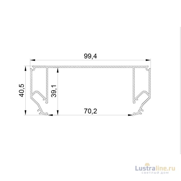 Профиль для натяжного потолка Lightstar 500427