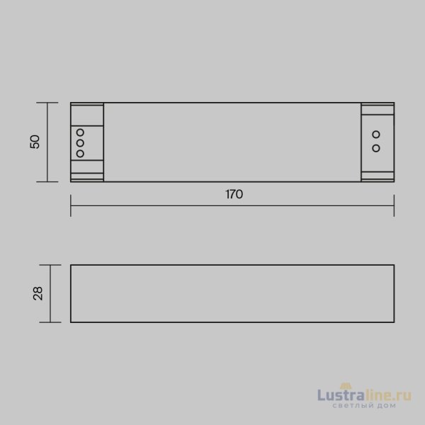 Блок питания Maytoni Power Supply Magnetic PSL005-100W-48V-IP20